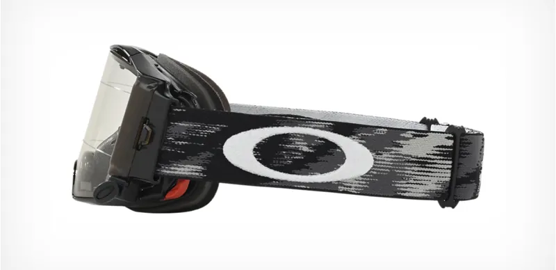 Oakley Airbrake MX Performance Goggles Jet Black Speed/Clear-4